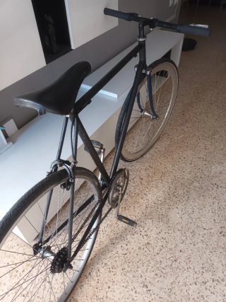 Bicicleta Fixie Negra