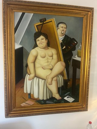 Cuadro Copia de Botero