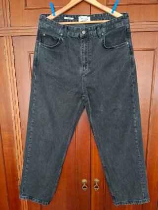 Pantalón Vaquero Pull&Bear Negro