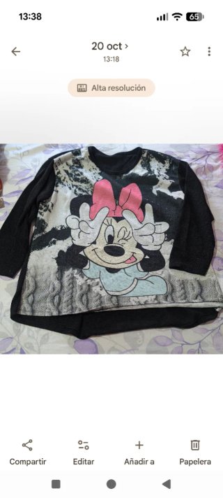 Camiseta Minnie Mouse
