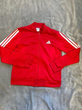 Sudadera adidas Roja y Blanca