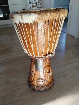 Tambor Africano Djembe Artesanal