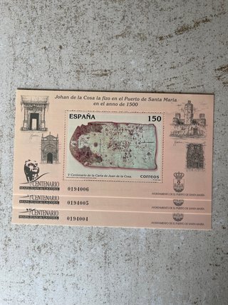 3 Blocs-Feuillets España 2000