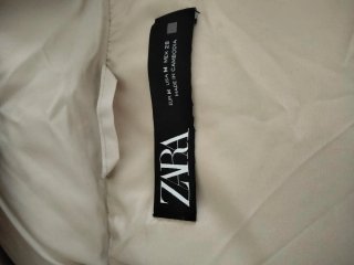 Chaleco Beige Zara Talla M