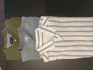 Lote de 3 camisas