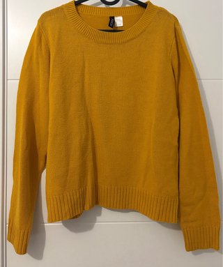 Jersey Amarillo Mostaza H&M