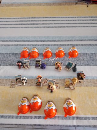 Figuras One Piece Kinder Joy
