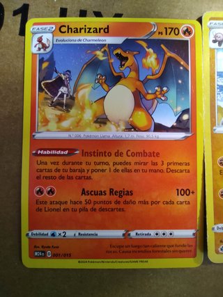 Charizard 2024 (001/015) Pokémon Promo McDonald’s