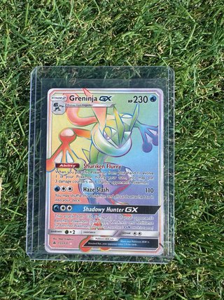 Carta Pokémon Greninja GX