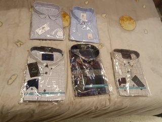 Camisas diferentes tallas grandes