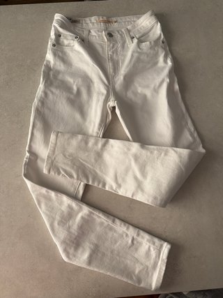 Pantalón Levi's Blanco Pitillo