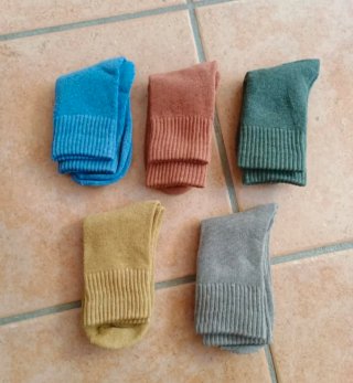5 Pares de Calcetines Talla Única 35 - 43
