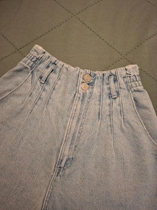 Short vaquero Zara