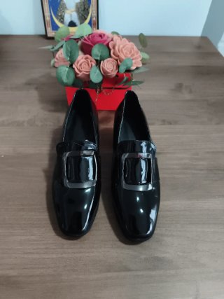 Zapatos de tacón negros