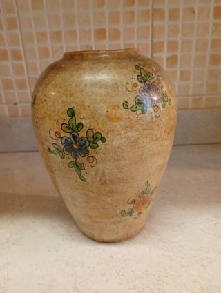Vaso artigianale in ceramica