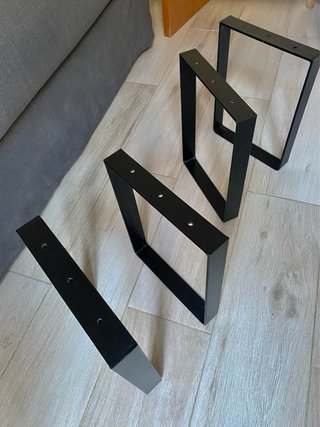 Set de 2 Patas de Hierro 35x25 (2 sets, 4 patas)