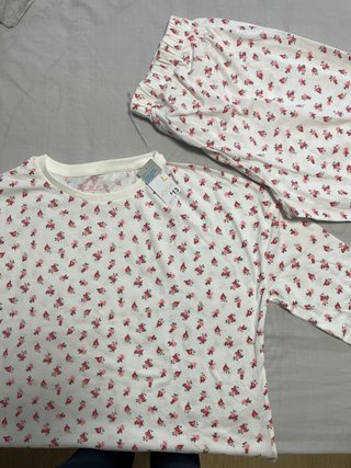 Pijama de Mujer Estampado Floral Talla L