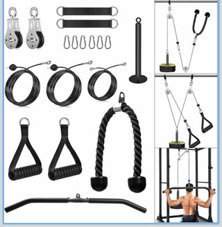 Sistema de Polea para Gimnasio en Casa