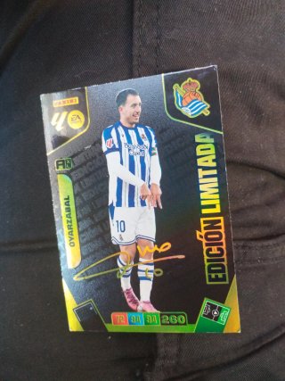 Cromo Oyarzábal Edición Limitada Panini