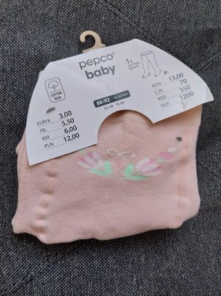 Medias Pepco Baby Rosa