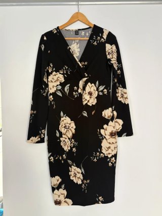Vestido Estampado Floral Shein