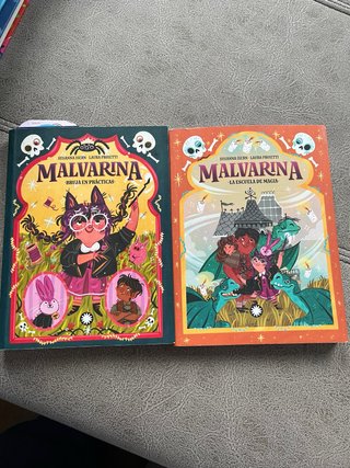 2 Libros Malvarina (Susanna Isern)