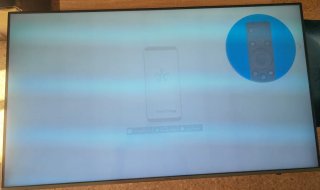 TV Samsung UE49NU8075TXXC con defecto