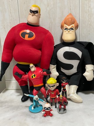 Lote de figuras Os Incríveis Disney