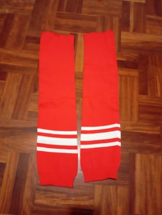Medias de Hockey Hielo Senior Rojas