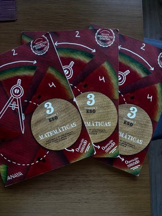 Matemáticas 3 ESO Anaya Operación Mundo – 3 trimes