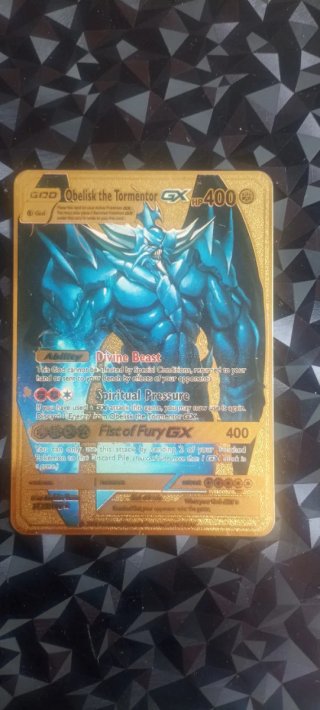 Carta Pokémon Obelisk the Tormentor GX