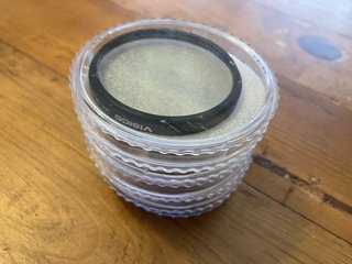 Lote 5 Filtros 58mm Visico
