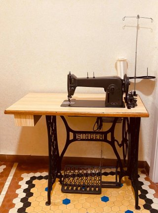 Máquina de Coser Industrial Singer