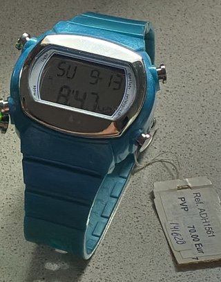Reloj Digital Turquesa