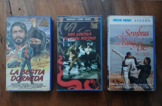 Lote 3 Film VHS Azione