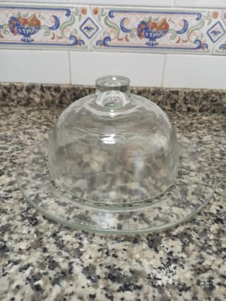 Campana de Cristal para Queso o Postres