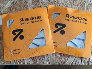 2 Discos de Freno MTB BUCKLOS 160mm