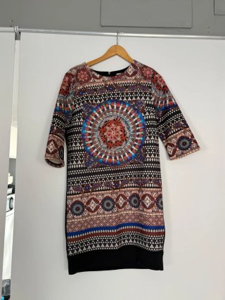 Vestido Estampado Étnico
