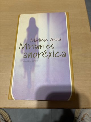 Libro Miriam es anorexica