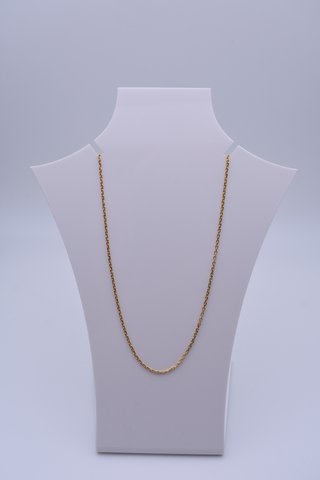 0055 Cadena de Oro estilo forzada