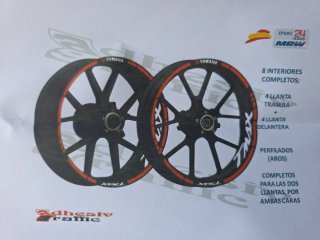 Pegatinas para Llantas Yamaha TMAX