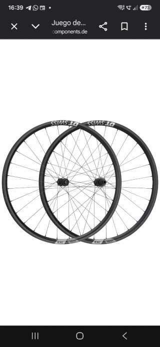 Ruote in carbonio per MTB