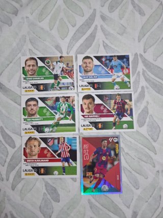 Lote 6 Cromos Liga 2026/2027 Panini