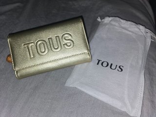 Cartera Tous Dorada