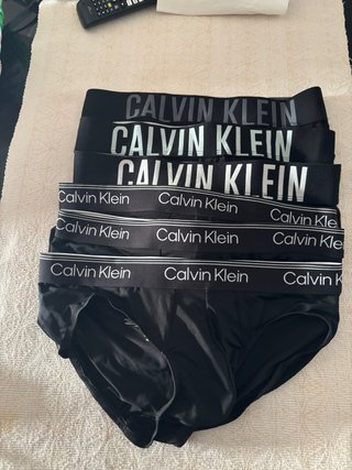 Pack  6 Calzoncillos Slip Calvin Klein Negro M