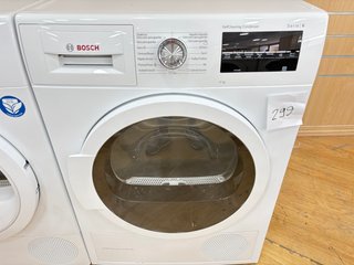 SECADORA BOSCH 8 KILOS BOMBA CALOR A+++