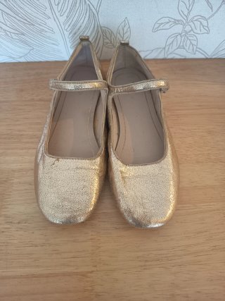 Zapatos Dorados para Comunión o Fiesta