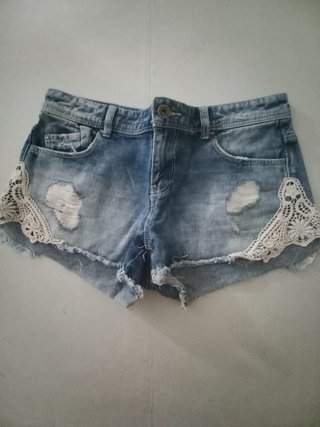 Shorts Vaqueros Boho Stradivarius
