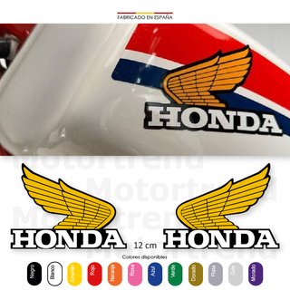 Kit Vinilos Honda logo vintage depósito