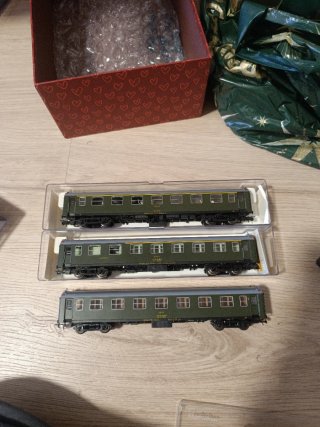 3 coches 5000 electrotren h0